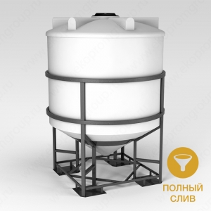 Емкость ФМ 5000л в обрешетке в Любиме
