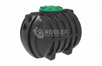 Емкость накопительная для канализации RODLEX-S3000 с горловиной 1000 мм и крышкой в Любиме
