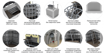 Погреб Rostok 8000 СТАНДАРТ в Любиме